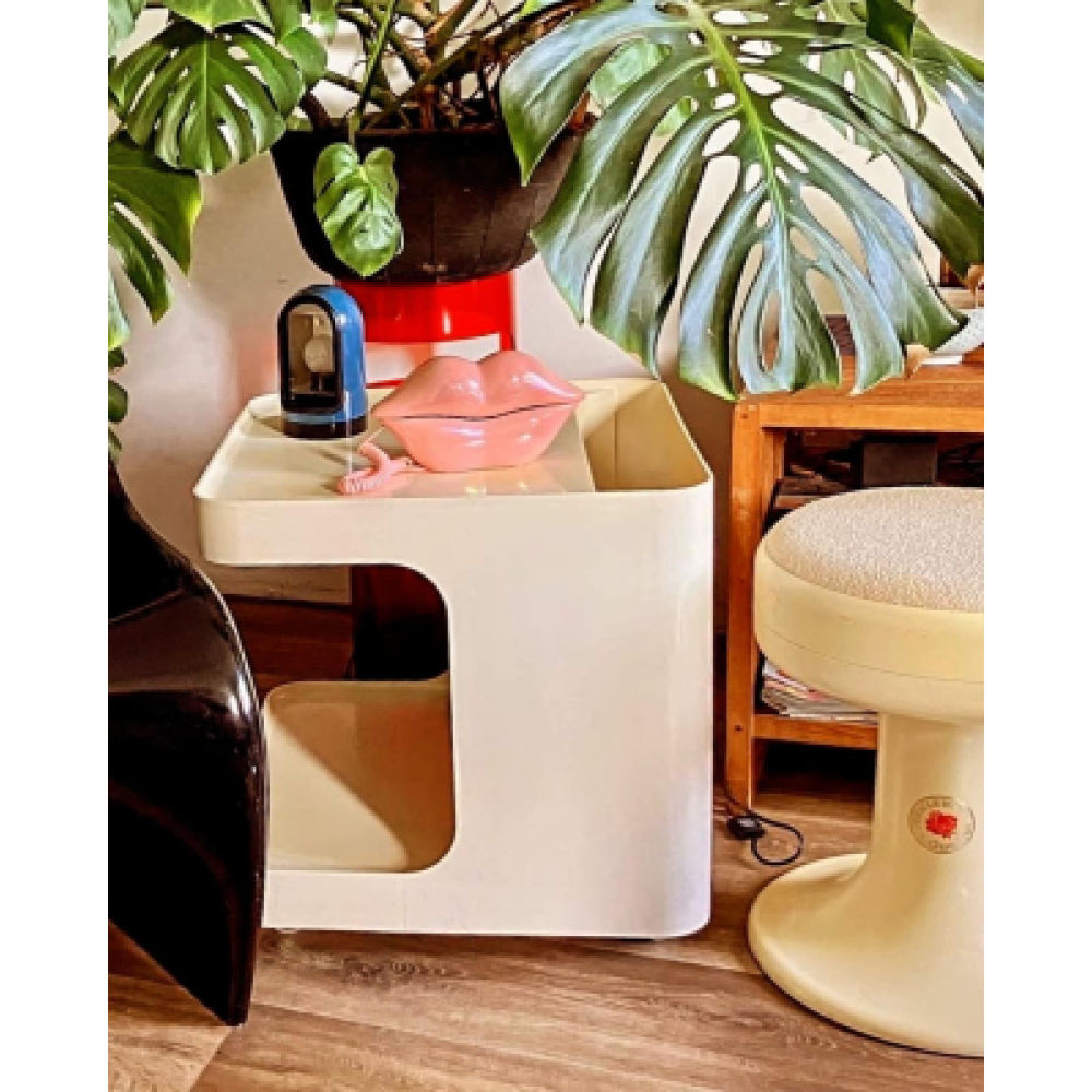 Vintage retro design kruk Isoklepa 